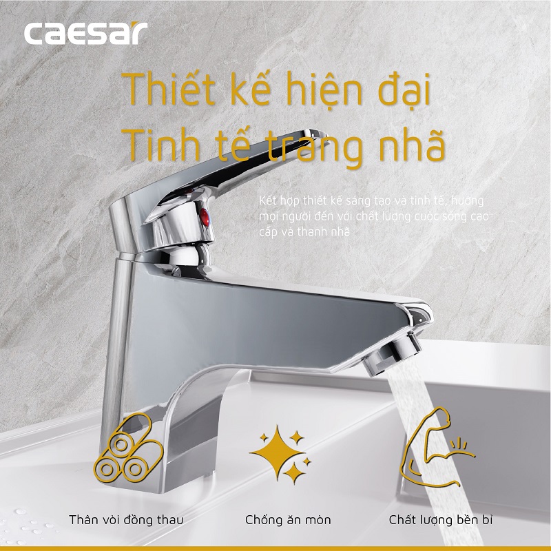 Vòi Lavabo Nóng Lạnh B400CU