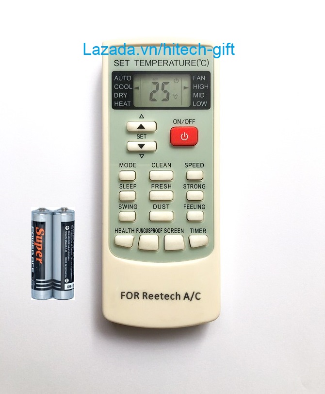 Remote điều khiển máy lạnh reetech điều hòa ykr-h/002e