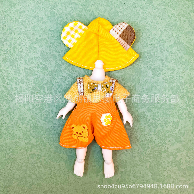 Váy Đầm Búp Bê Baboliy 16cm Animedolls 638