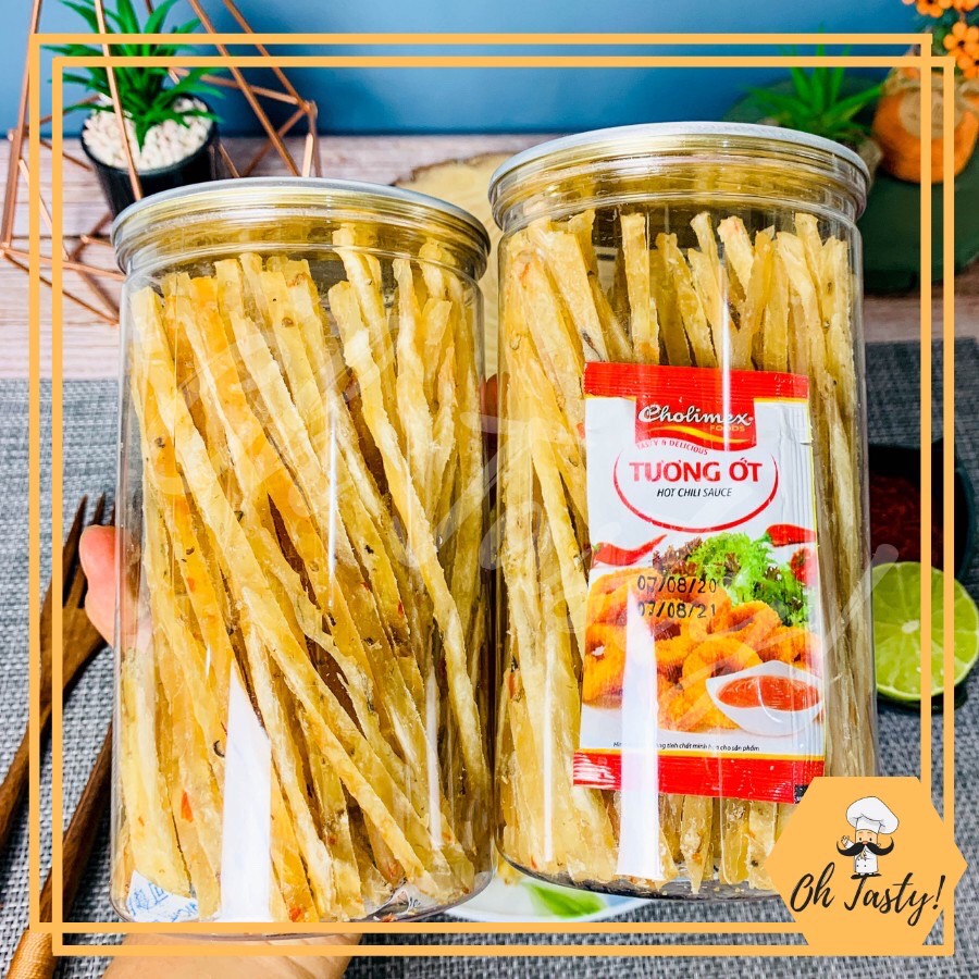 Cá thiều 250gram - cá thiều que ăn liền