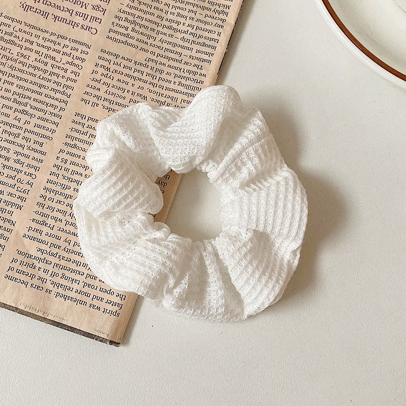 Scrunchies cột tóc nữ vải len mềm mịn Miihu