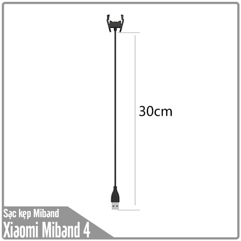 Cáp sạc kẹp dành cho Xiaomi MiBand 4