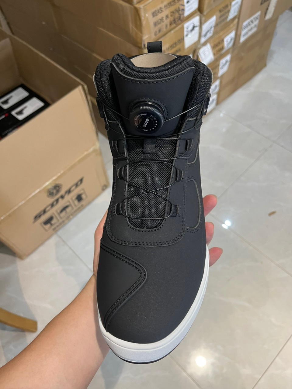 Giày Bảo Hộ Moto, xe máy Scoyco MT084, hàng chính hãng