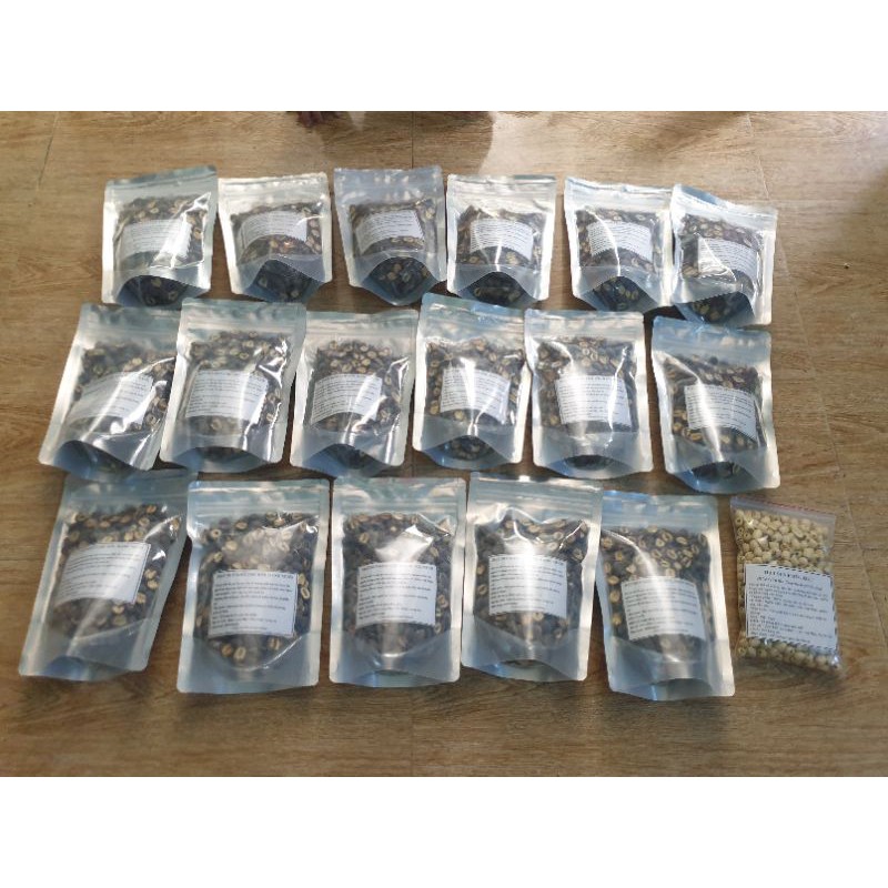 Hạt sen rang muối thủ công, 500gr