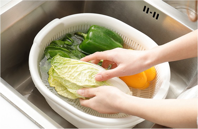 Rổ, chậu nhựa  5.3 L SANADA Nhật Bản