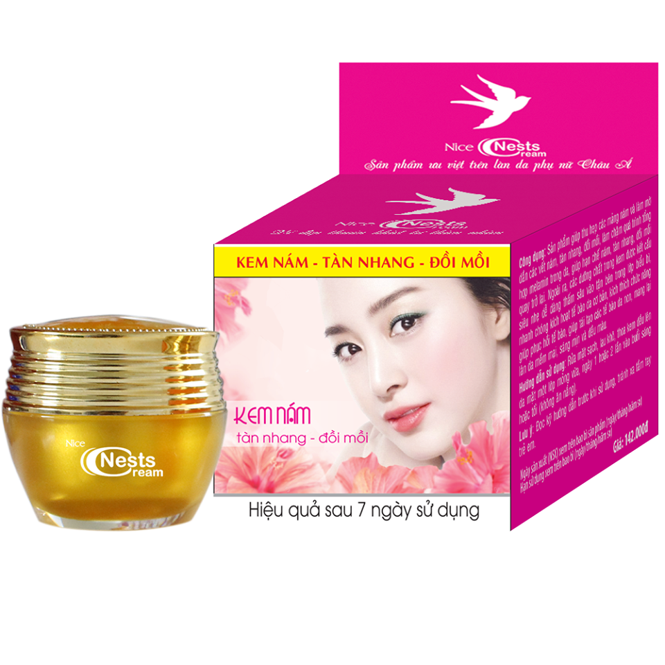 Kem nám tàn nhang-đồi mồi 15g nice nests 142k