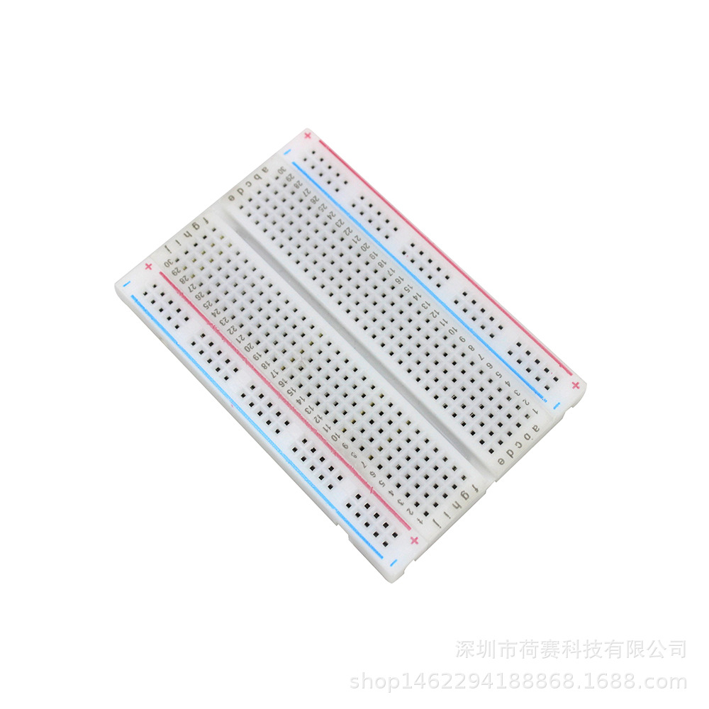 Breadboard 400 Lỗ 85x55x10mm (Board test, cắm linh kiện )