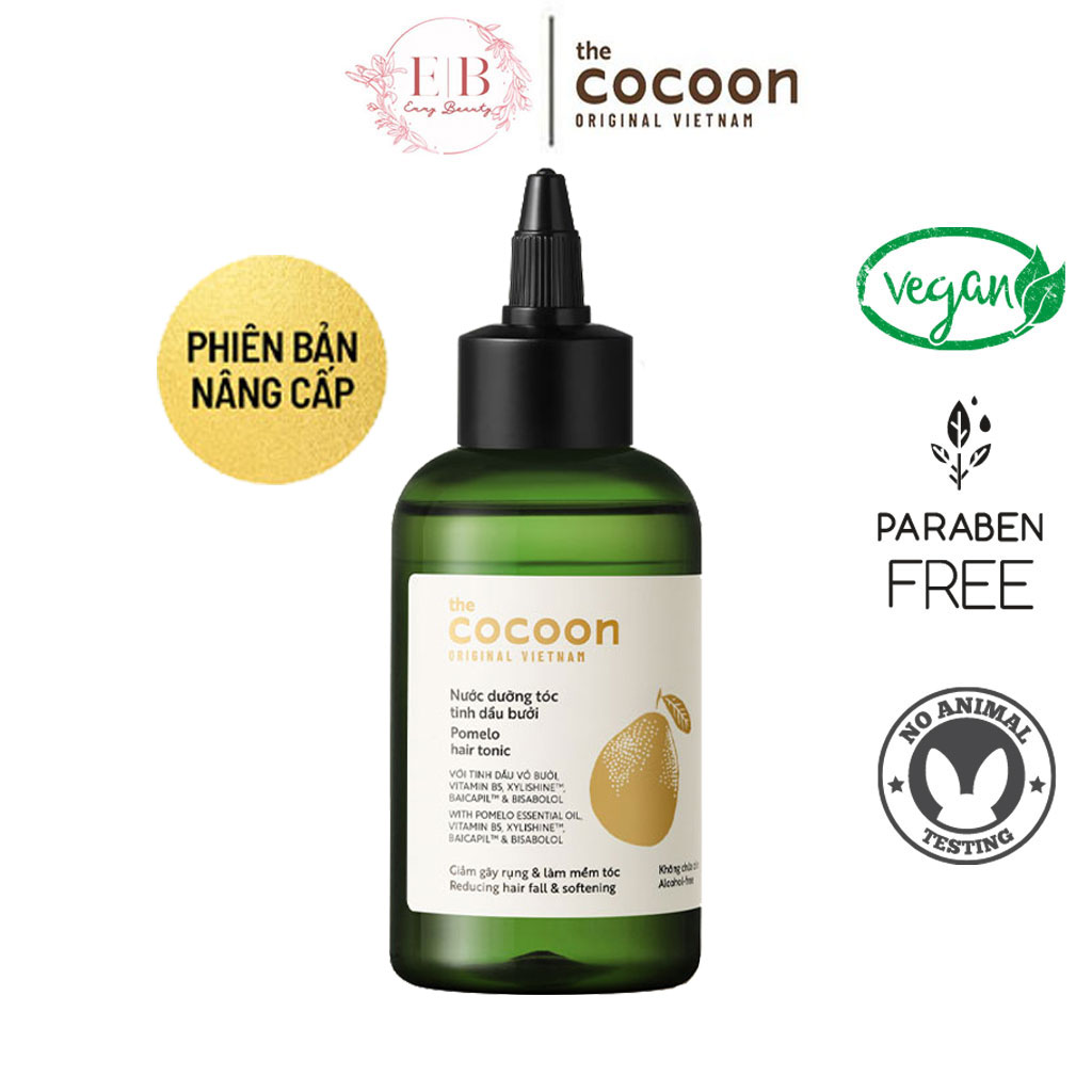 Tinh dầu bưởi Cocoon nâng cấp giúp moc tóc nhanh giảm rụng tóc giúp mọc tóc 140ml