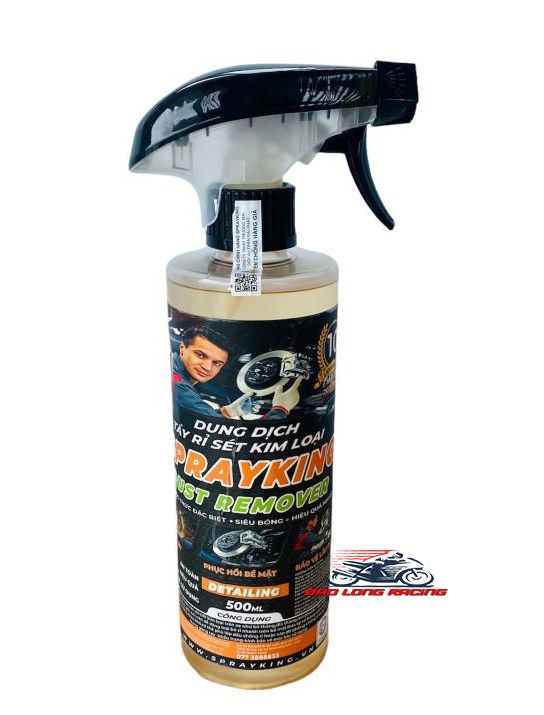 Chất Tẩy Rửa Rỉ Sét Sprayking chuyên dụng để tẩy Rỉ Sét lâu năm đem lại bề mặt Sạch Sẽ cho Kim Loại