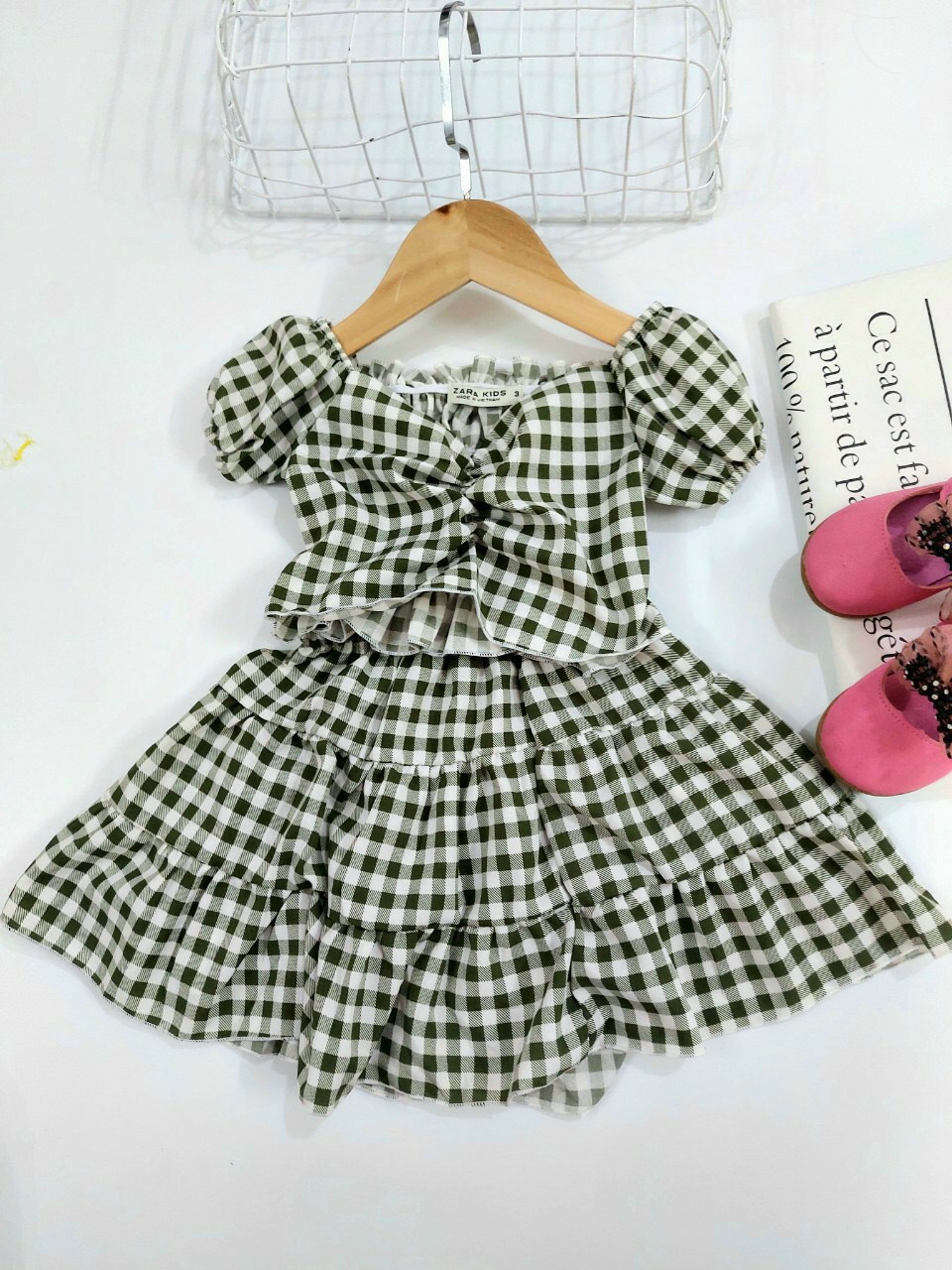 Đầm rời thiết kế cho bé gái từ 9kg-20kg siêu xinh