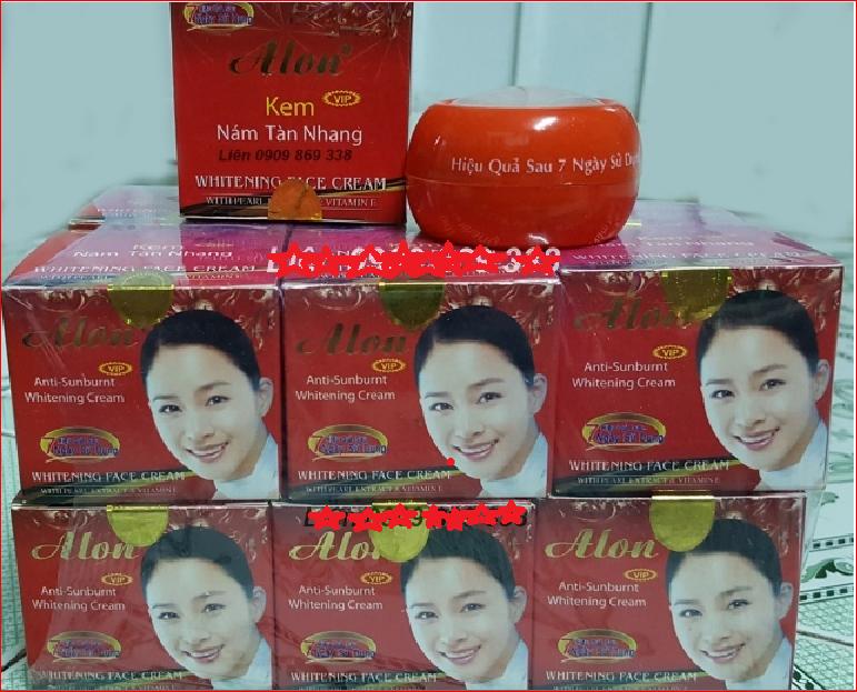 Kem Alon trắng da, nám, tàn nhang 5g
