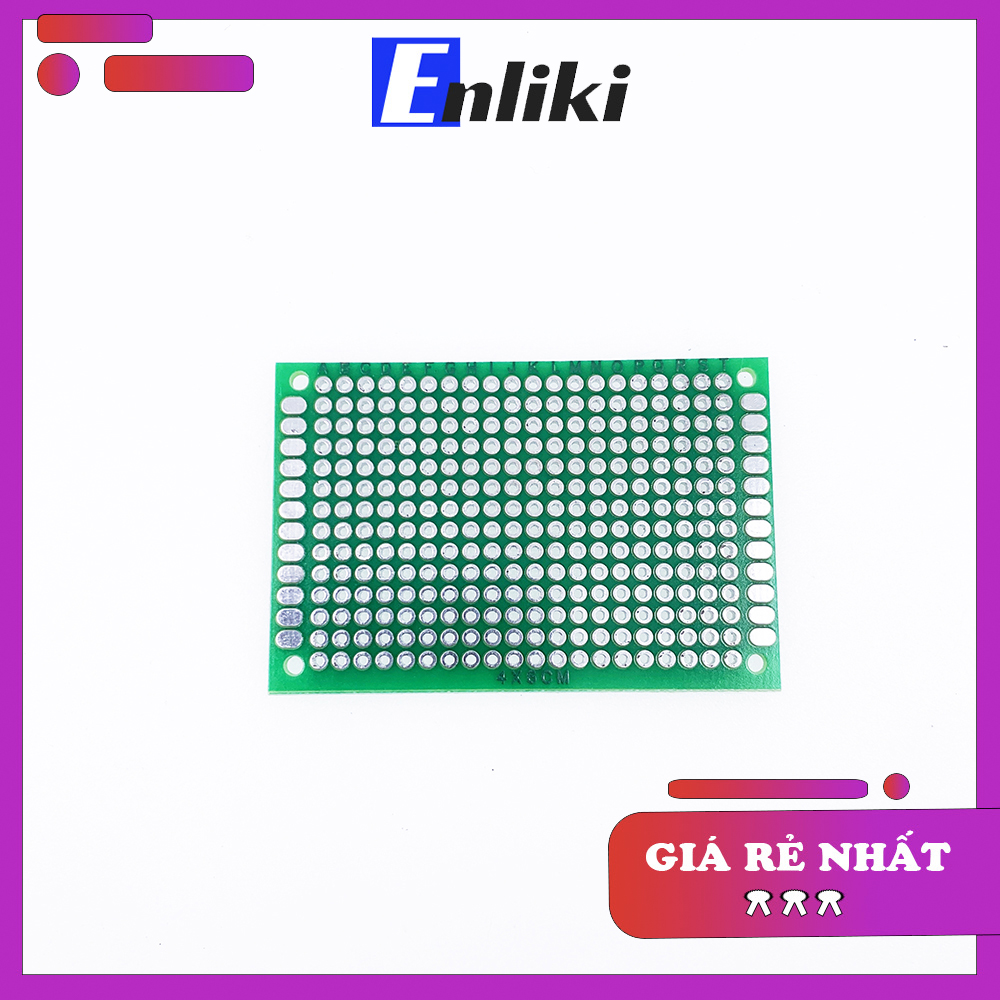 Mạch Test Đục Lỗ 2 Lớp 4x6cm