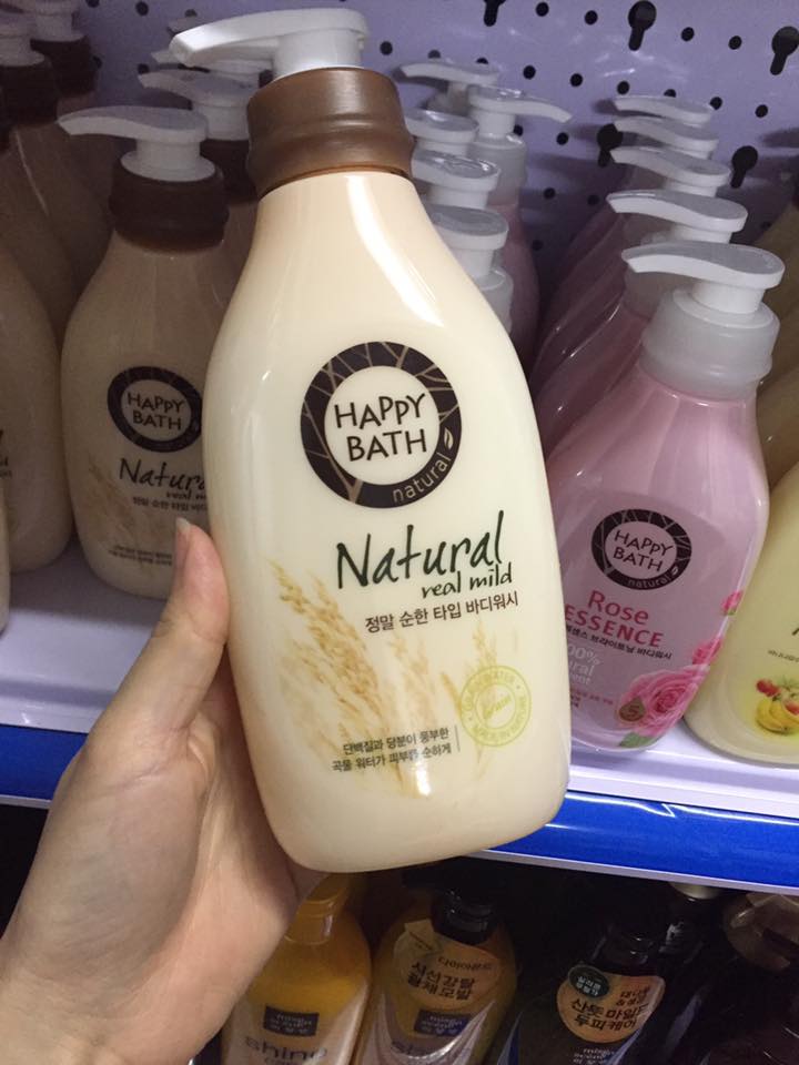 SỮA TẮM LÚA MẠCH HAPPY BATH ( chính hãng xuất xứ Hàn Quốc )