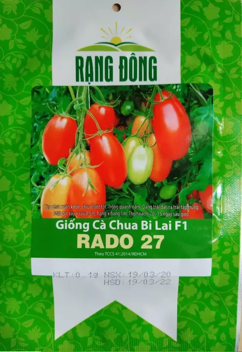 Hạt giống RĐ Cà chua bi-27-12k