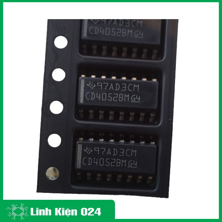 IC CD4052 DIP16/SOP16 4 kênh kép