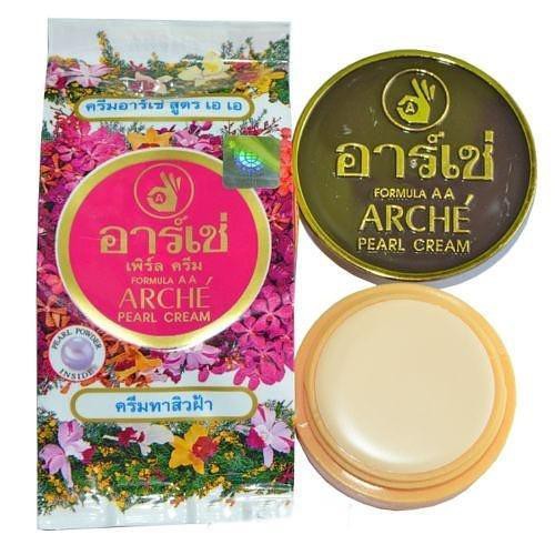 Kem dưỡng trắng da ngọc trai arché pearl cream thái lan 3g