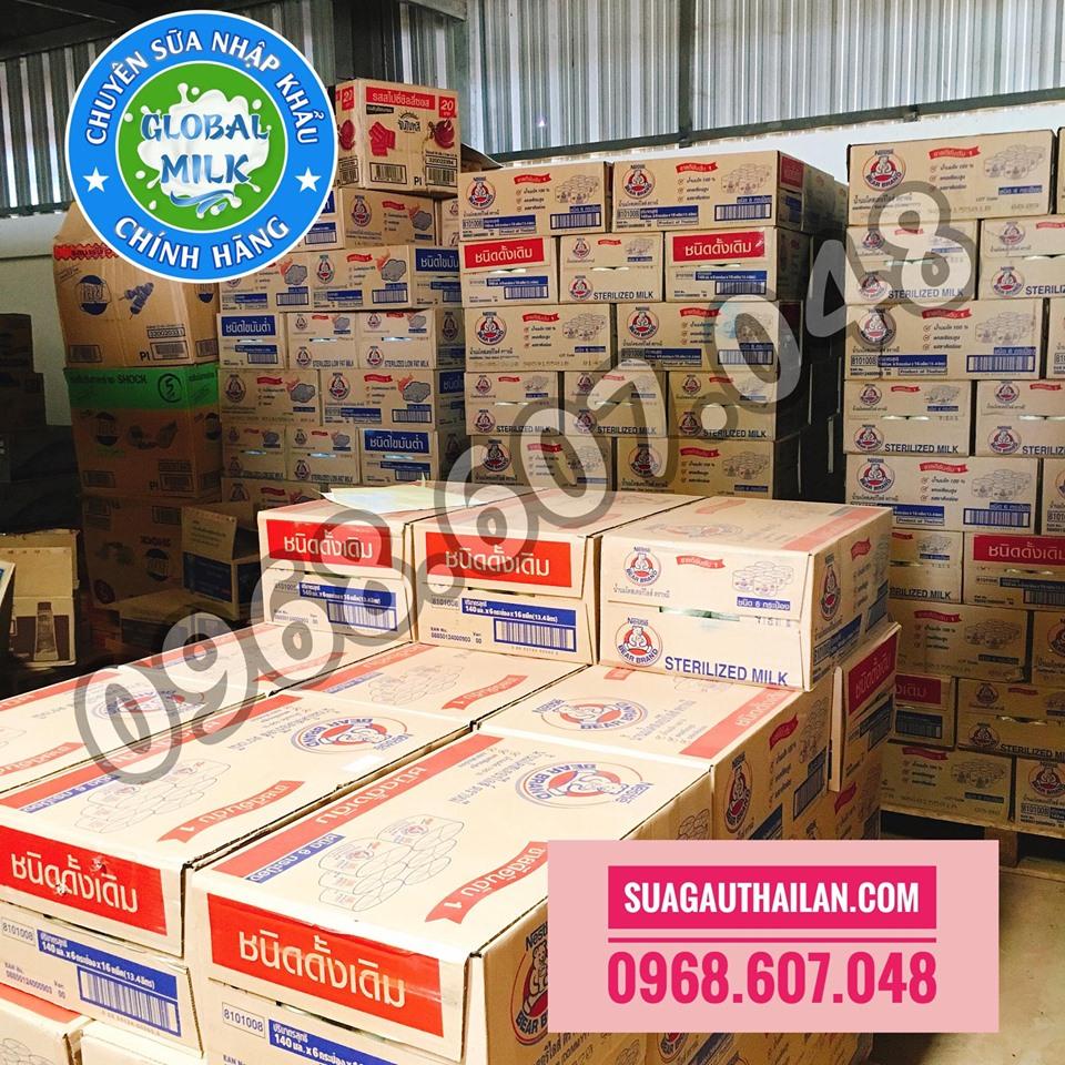 SỮA GẤU NESTLÉ THÁI LAN HỒNG