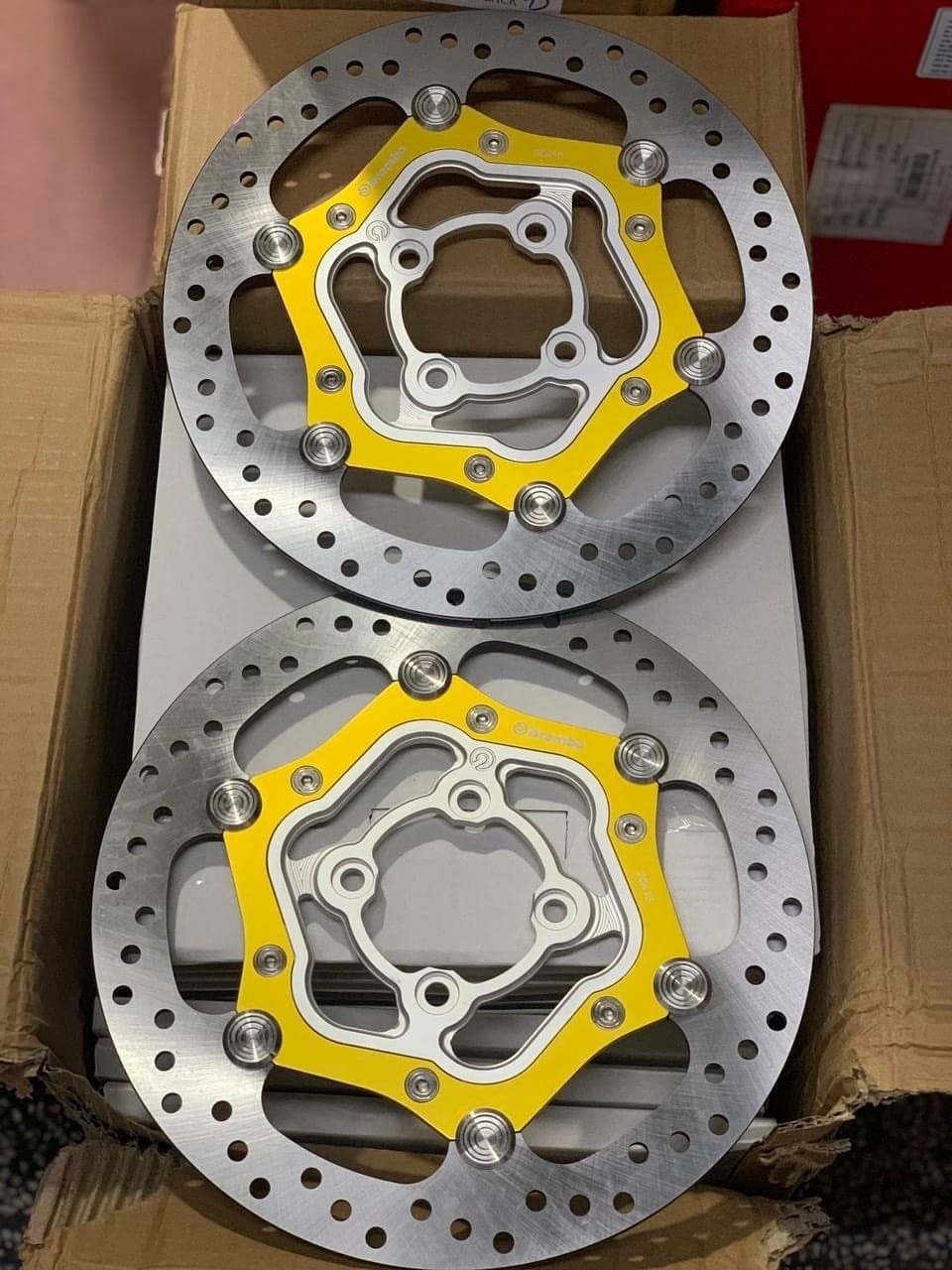 Đĩa thắng brebo over size 267mm