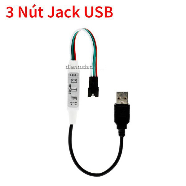 Bộ Driver LED RGB WS2811 WS2812 UCS1903 - 3 nút 4 nút SP002E