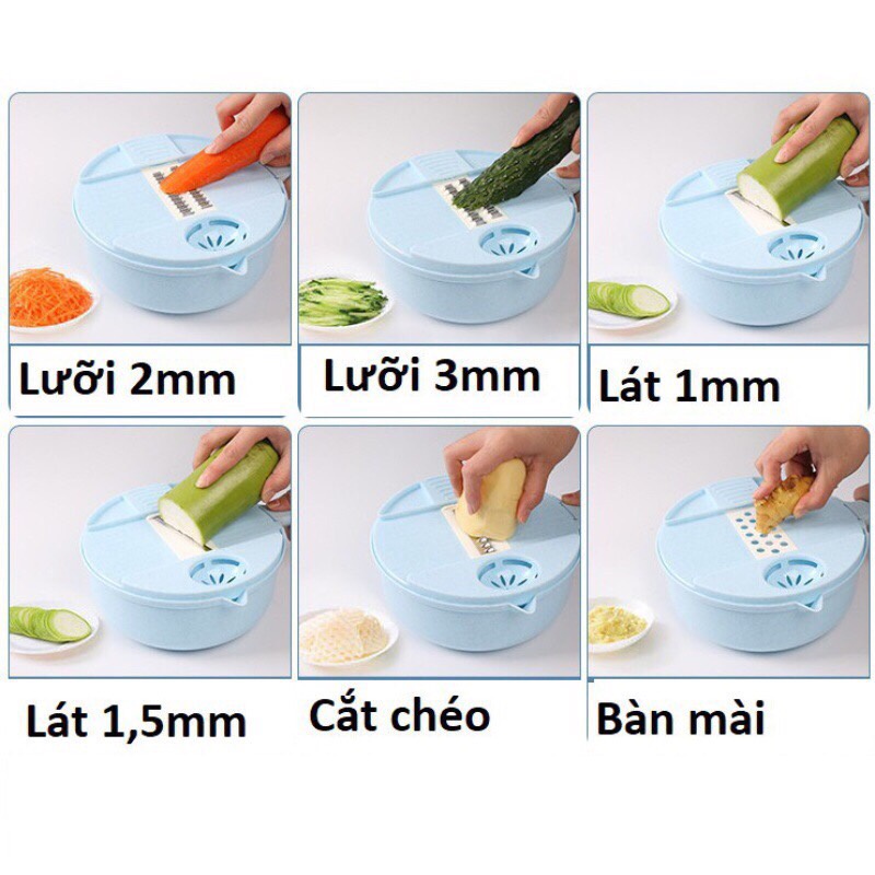 Bộ rổ nạo rau củ đa năng, tiện dụng
