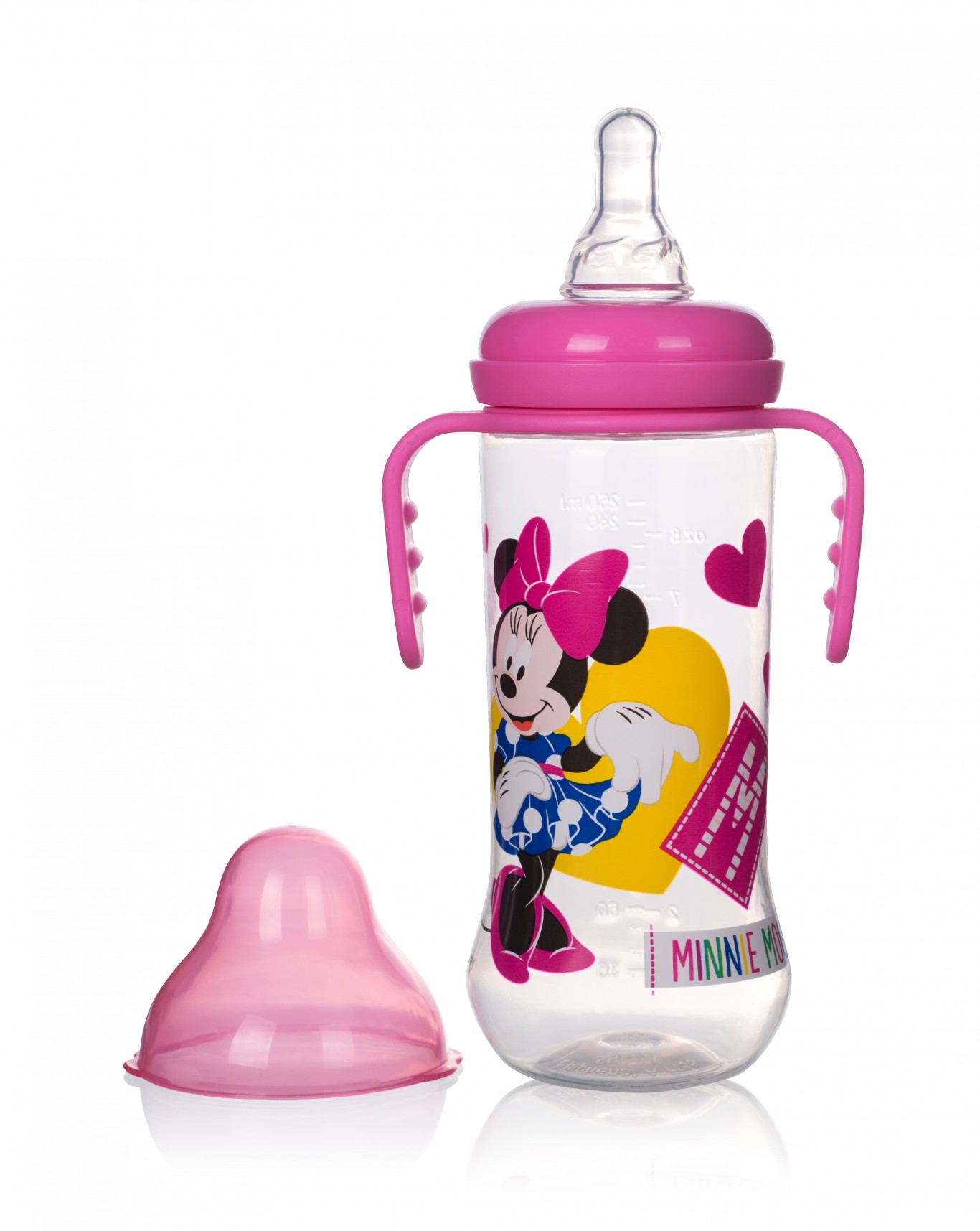 Bình Sữa Có Tay Cầm 250ml/8oz DN2063 - 125ml/4oz
