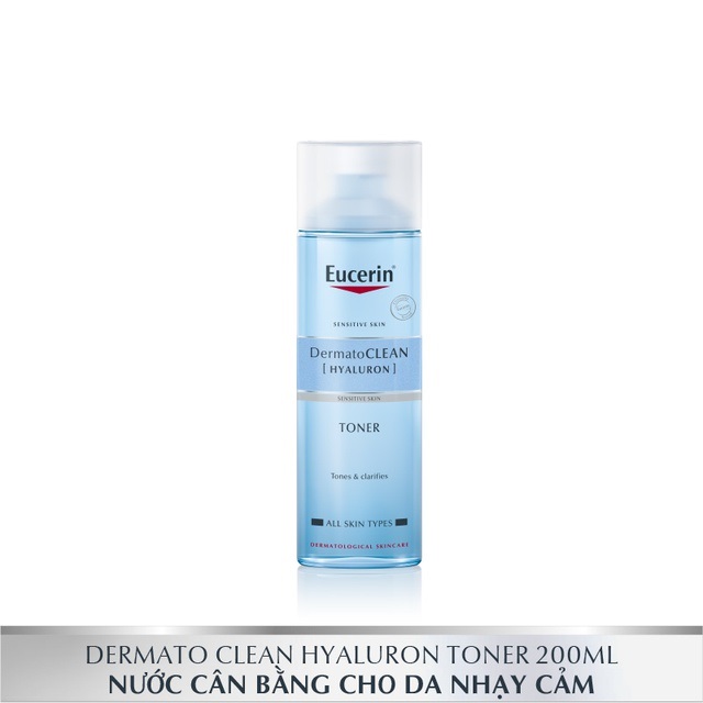 Nước cân bằng cho da nhạy cảm Eucerin Dermato Clean 200ML