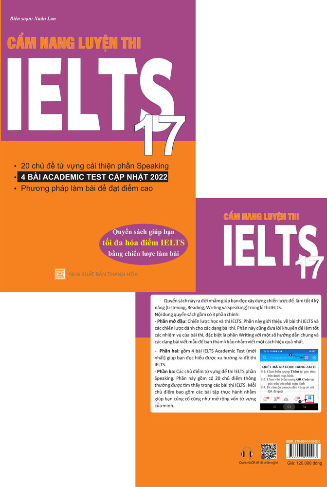Sách - Cẩm nang luyện thi IELTS 17
