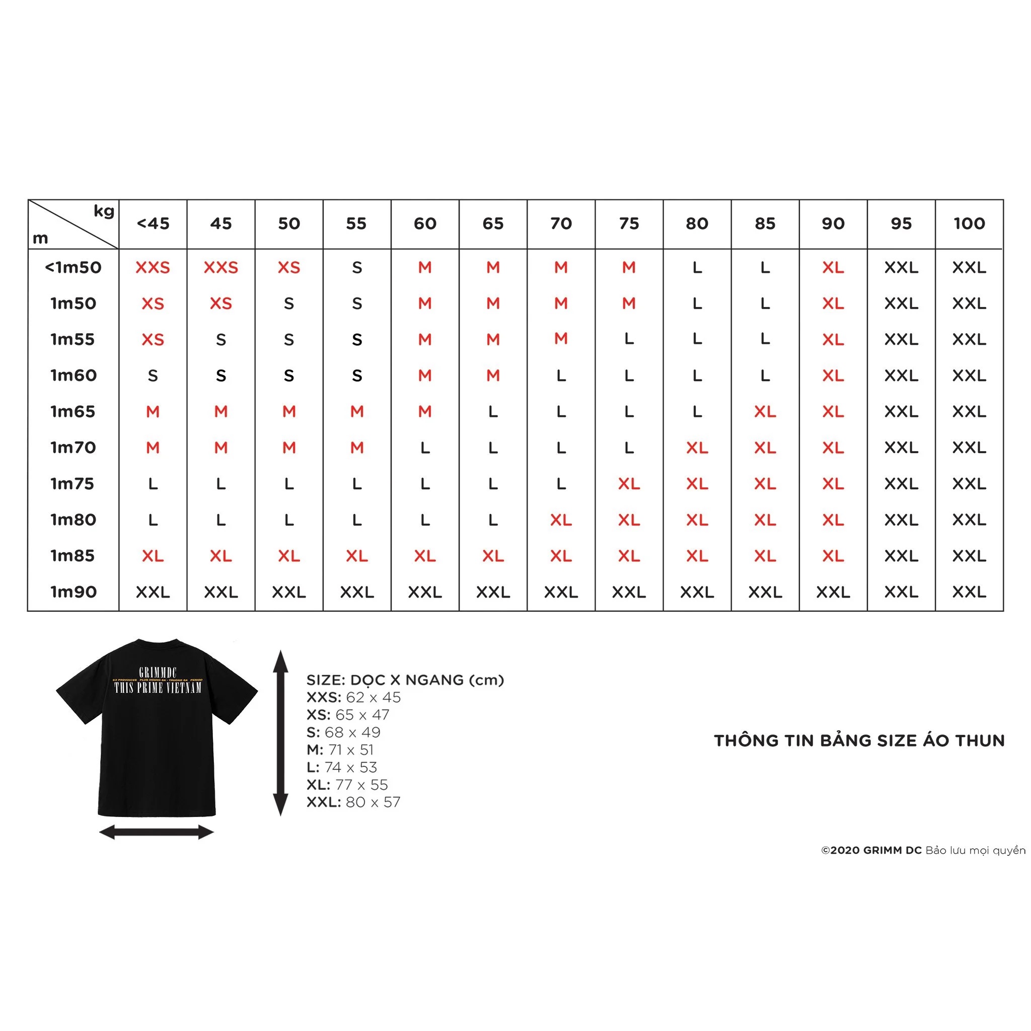 Grimm DC Tee This Prime Viet Nam // Trắng