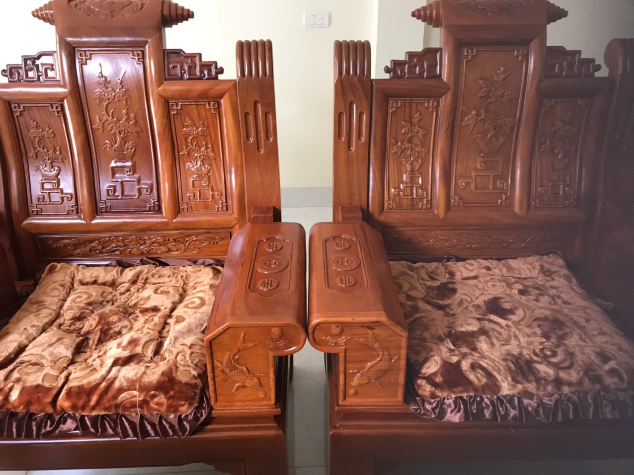 Thảm ghế nhung bèo cao cấp m7