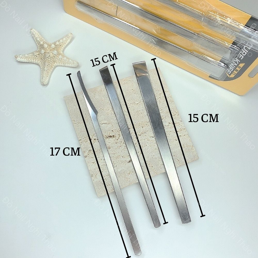 Bộ dụng cụ lấy khóe móng chân inox ( bộ 3 chiếc )