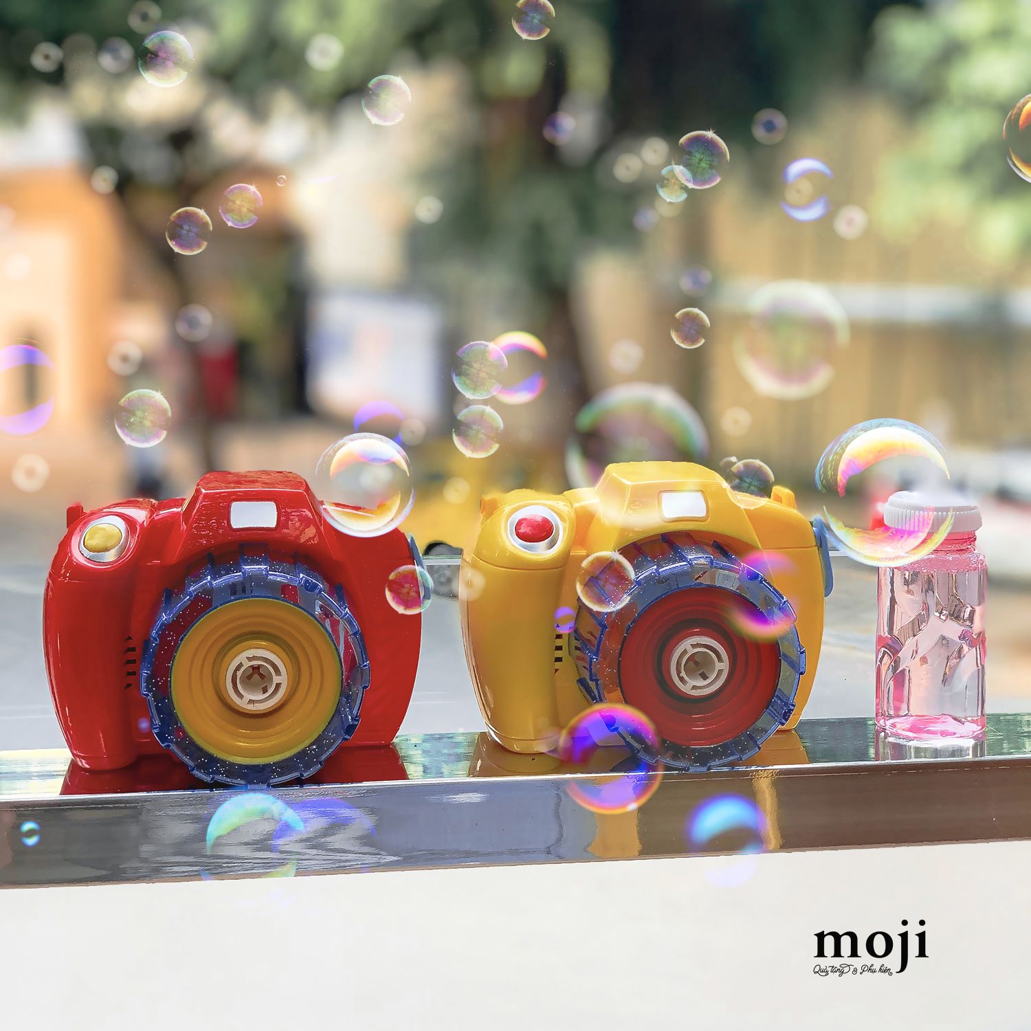 MÁY ẢNH BẮN BONG BÓNG XÀ PHÒNG