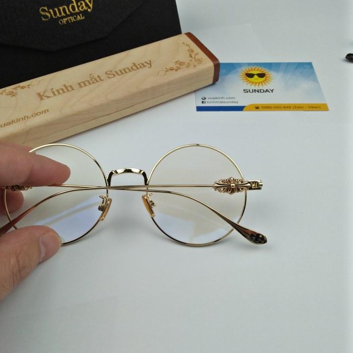 Gọng kính cận chrome heart CH03