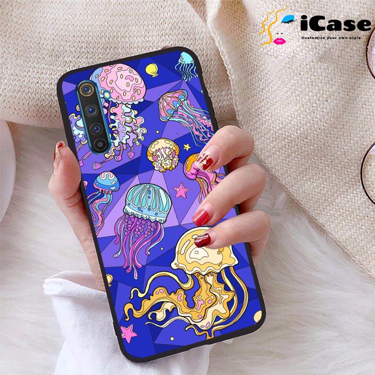Ốp lưng Realme 6 Pro viền dẻo TPU BST Sea