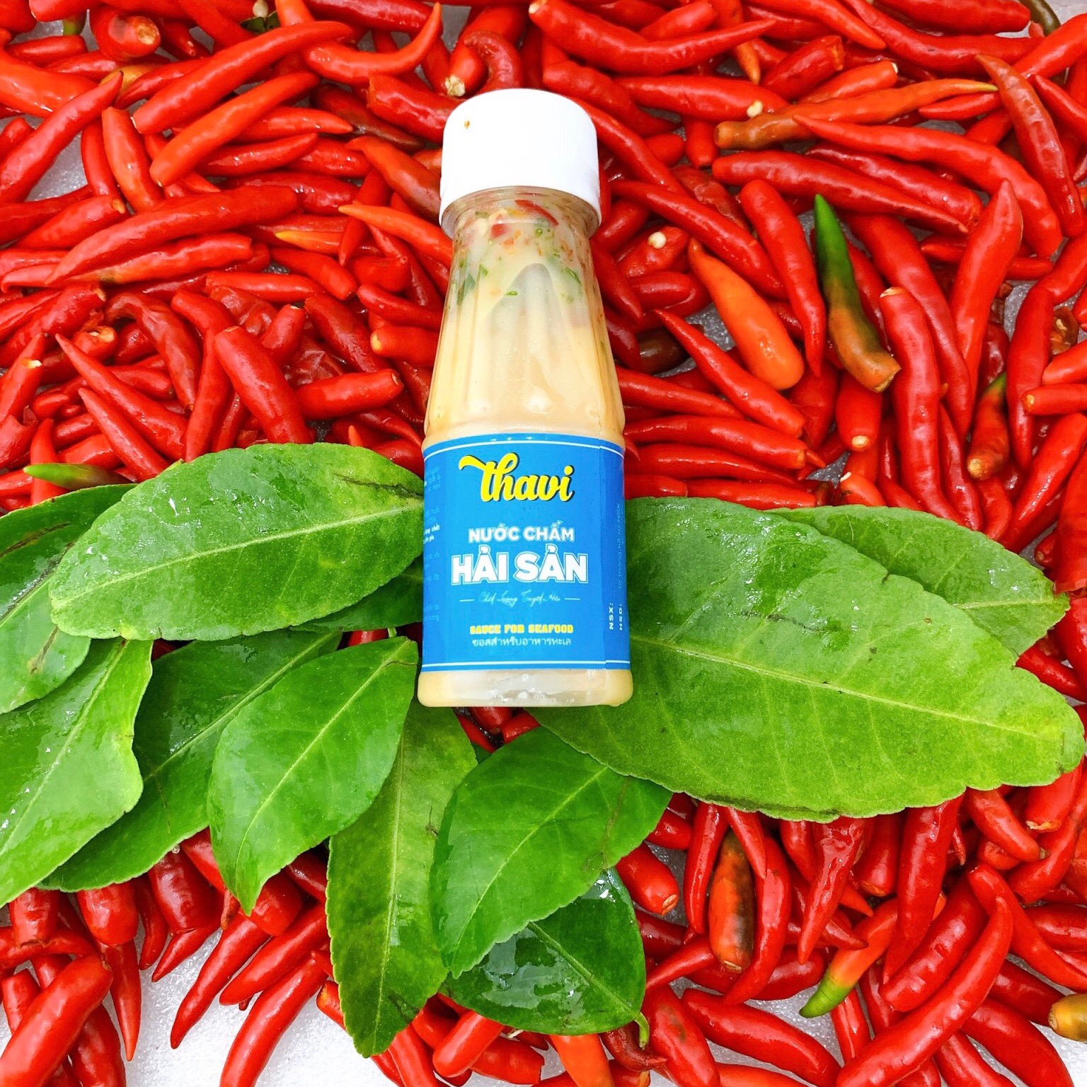 Nước chấm Hải sản Thavi 100ml đỏ