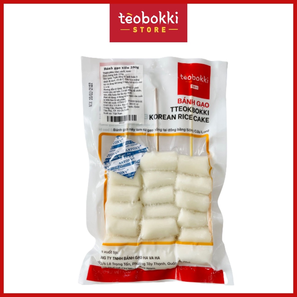 Bánh gạo xiên Tèobokki 250g