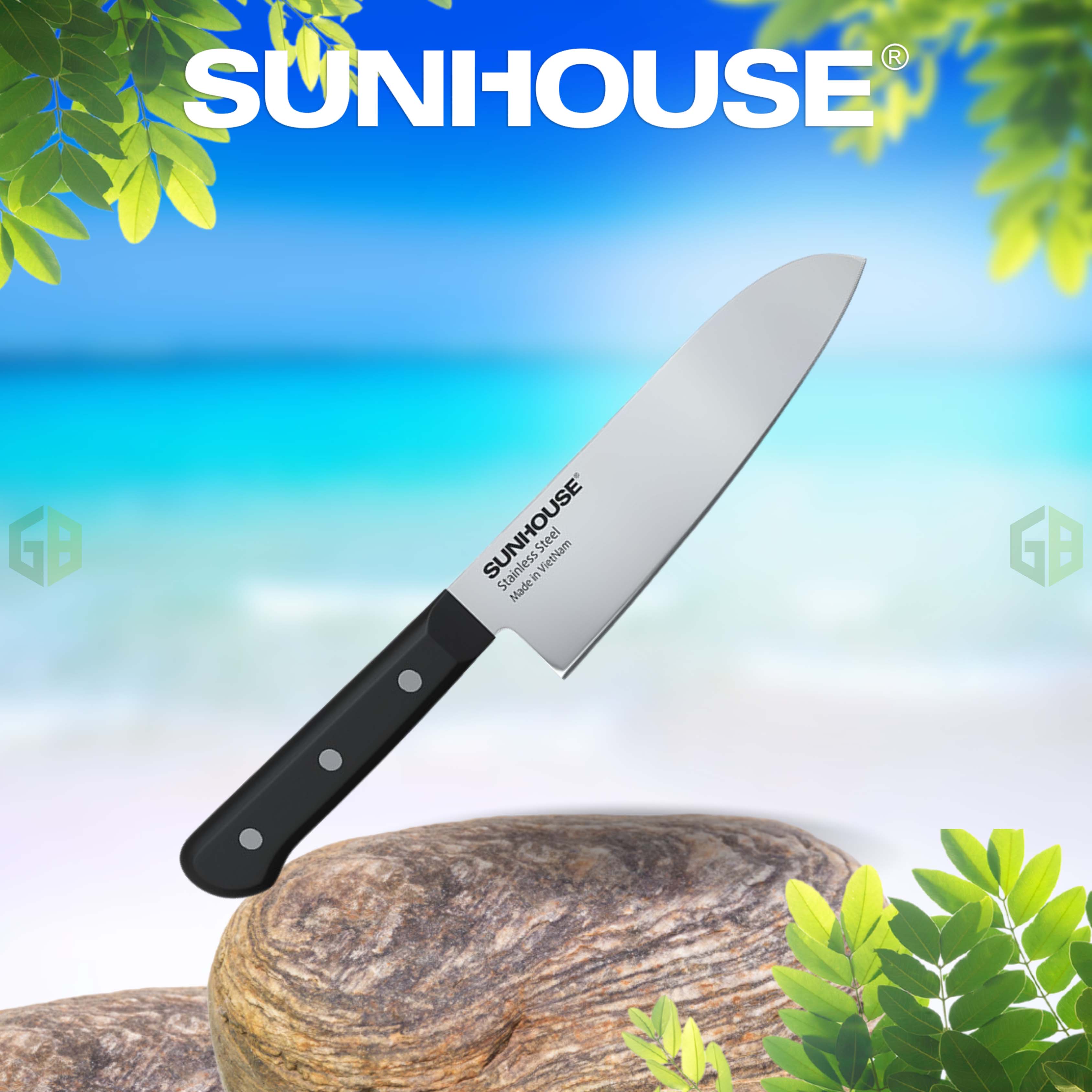 Dao làm bếp đa năng SUNHOUSE KS-KN165KS