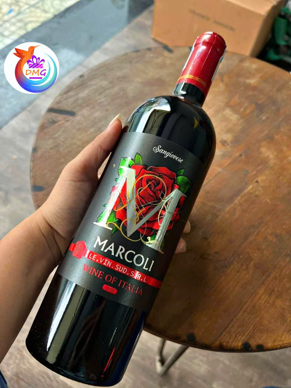 [NHẬP KHẨU] VANG ĐỎ (Ý) MARCOLI ROSSO - 750ML (14.7%) - DMG WINE