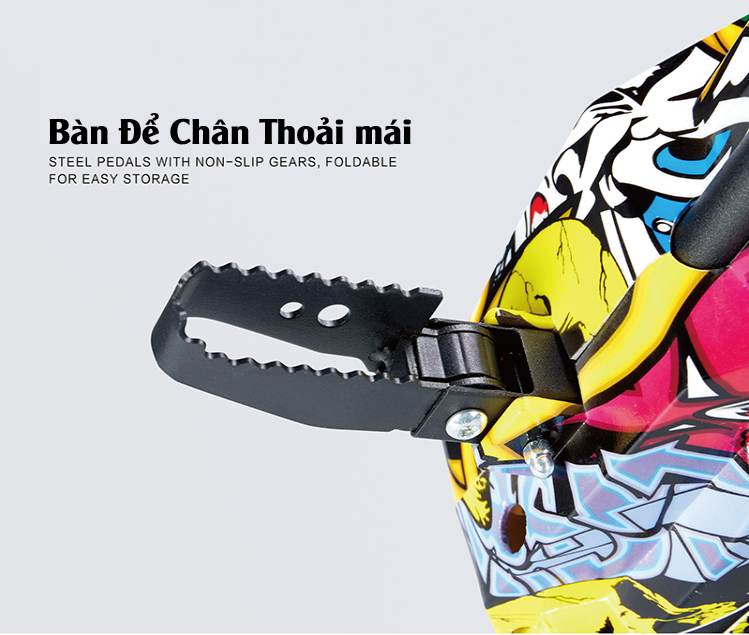 Xe điện 3 bánh trẻ em - Drift Scooter 36V (Tay Ga)