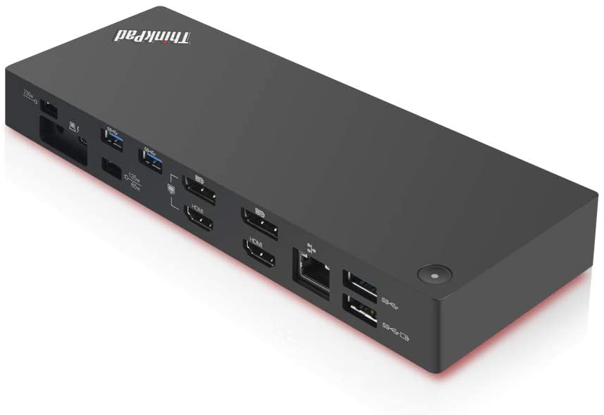 Bộ chuyển đổi Lenovo ThinkPad Thunderbolt 3 Gen 2 Dock tốc độ truyền dữ liệu 40 Gb/s  (40AN0135) 135W | 40AS0090US with 90w adapter