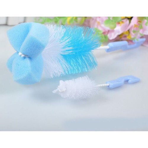 cây cọ rửa bình sữa và núm ti
