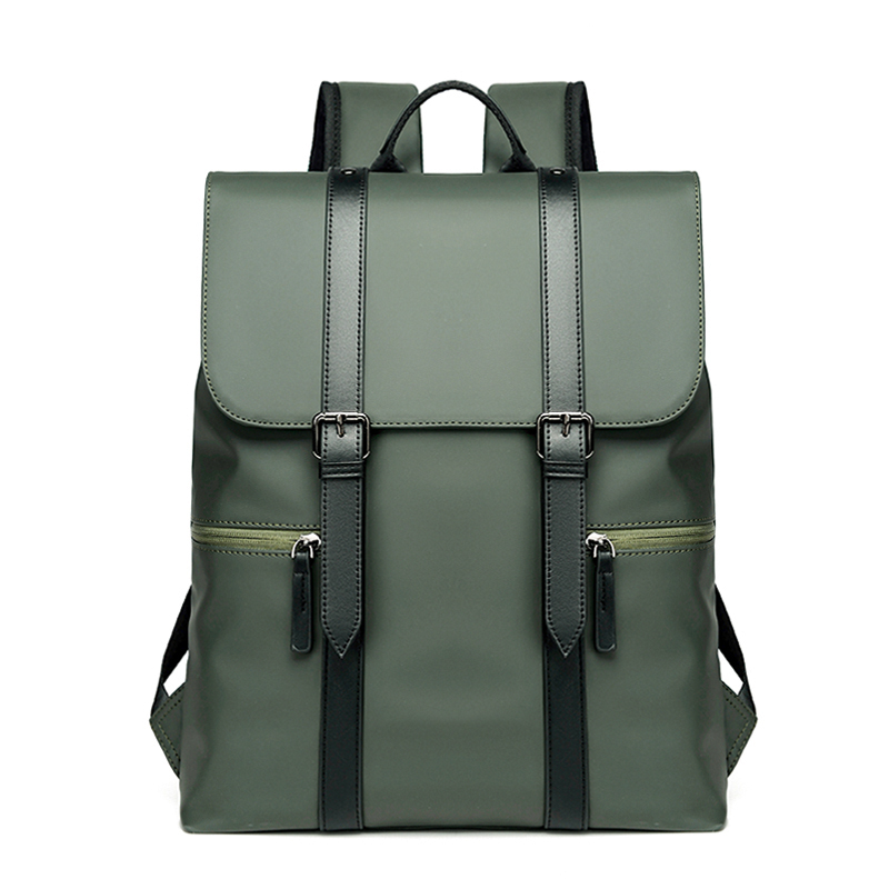 ATHACER Backpack Men's Trendy Niche Backpack Light Luxury High-end Business Computer Bag