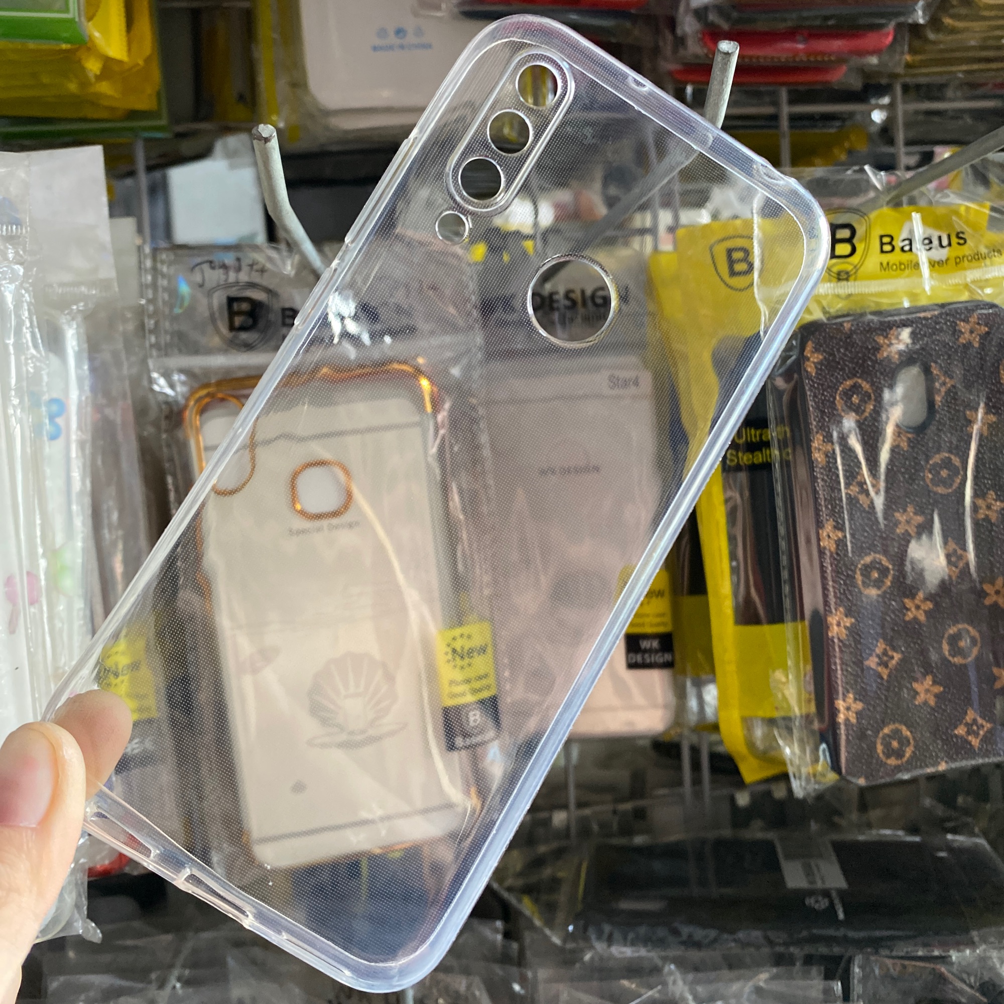 Vsmart Joy 3  Ốp lưng dẻo trong suốt siêu xịn