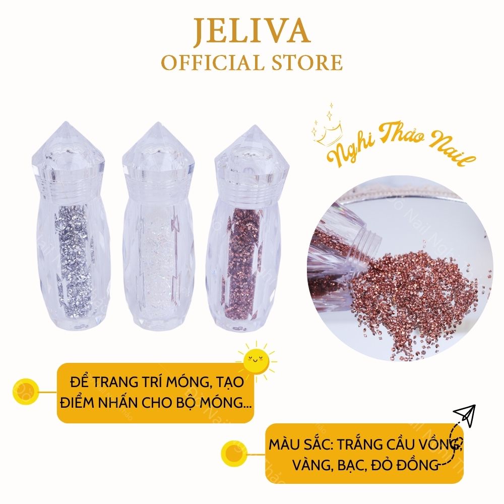 Đá rắc nail siêu sáng