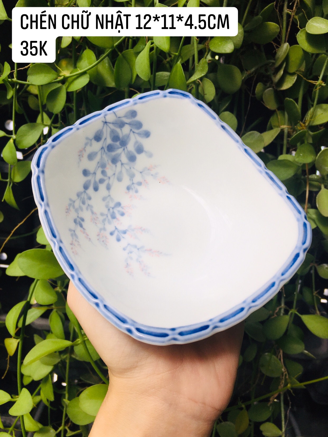 GỐM NHẬT - SET BÀN ĂN MEN LAM XINH