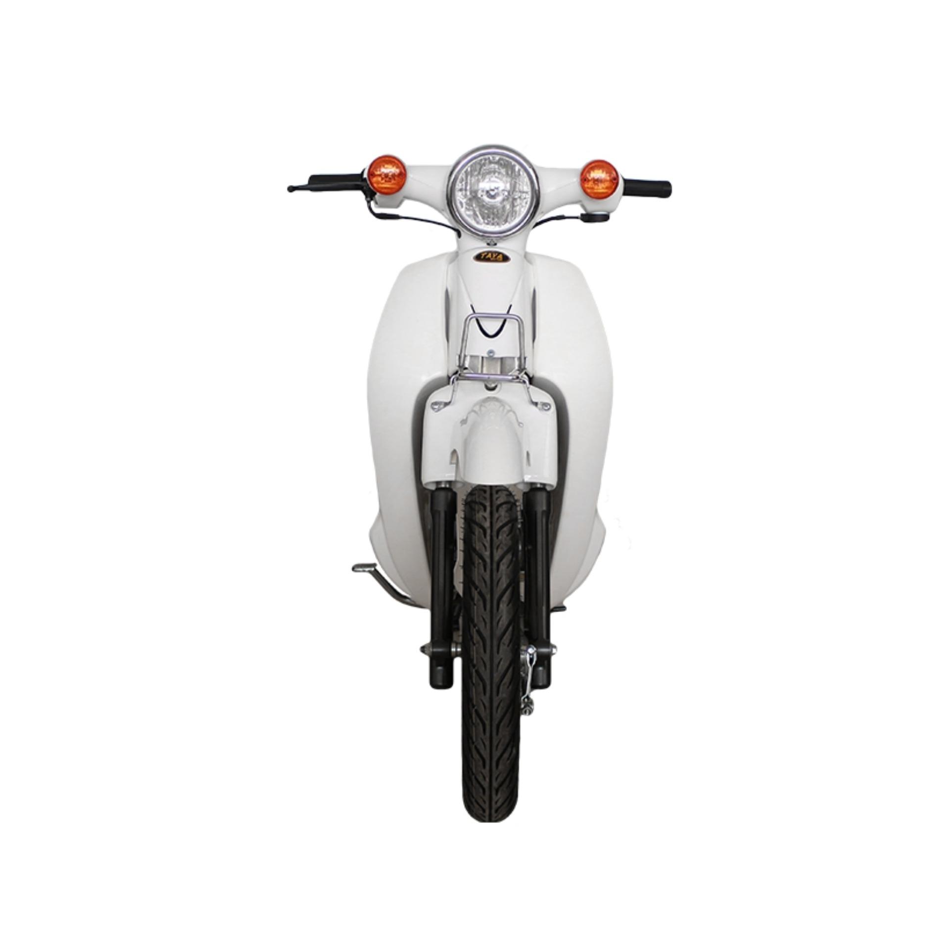 Xe cub 81 Taya Minion vành đúc thấp (Trắng)