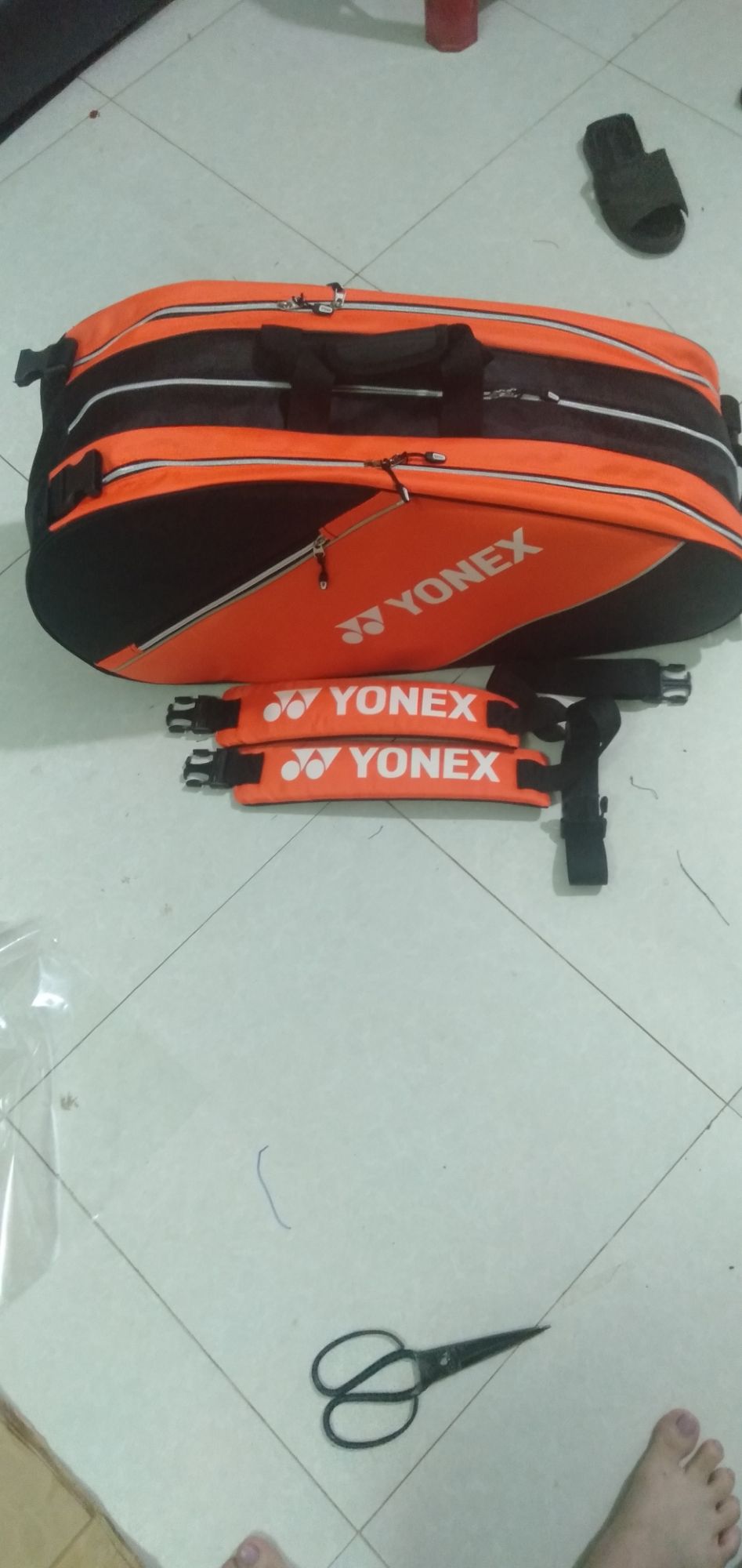 Bao vợt cầu lông tennis 3 ngăn chính có ngăn đựng giày riêng mẫu mới về