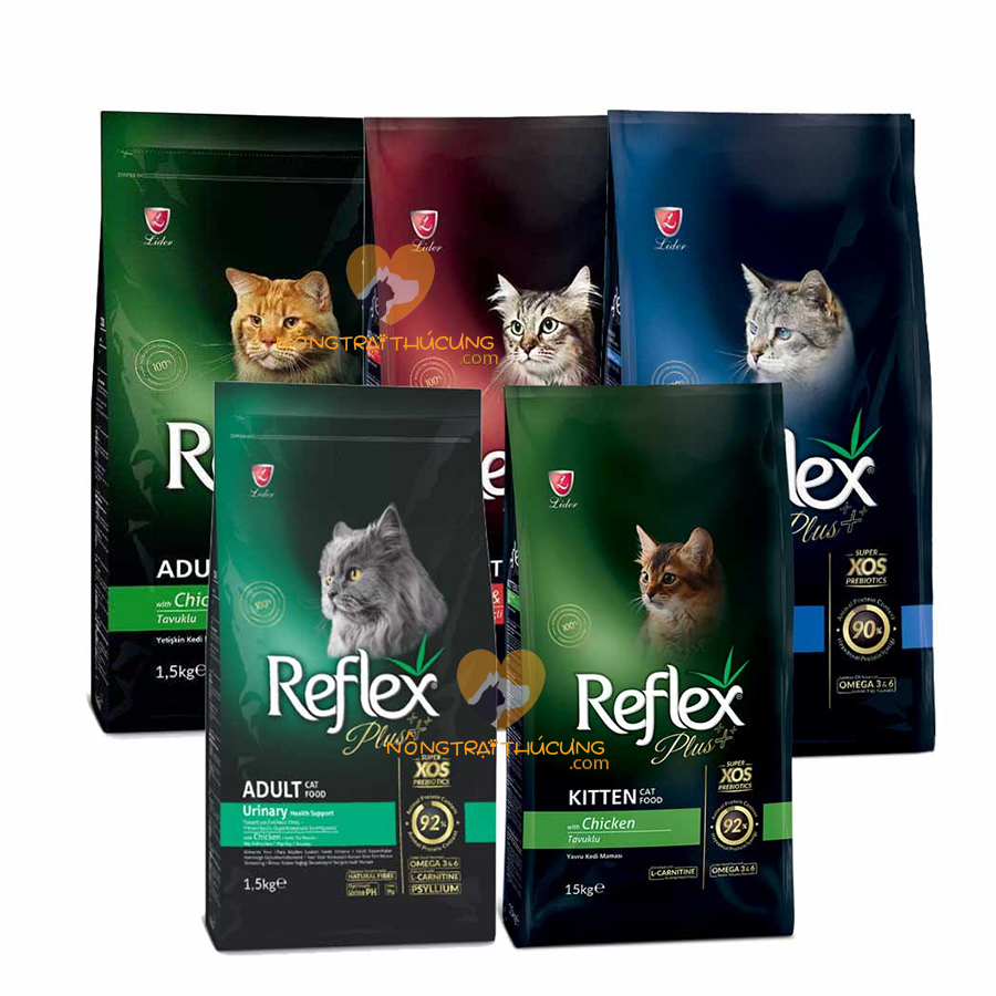 Thức Ăn Hạt Cho Mèo Con Reflex Plus Kitten Vị Gà - Reflex Plus Kitten Food Chicken - [Nông Trại Thú Cưng]