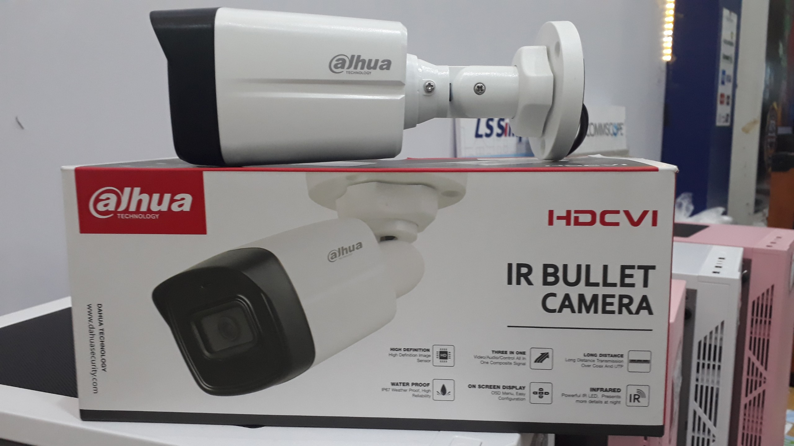 Camera HDCVI 2MP Dahua HAC-HFW1200TLP-S4 ( chính hãng )