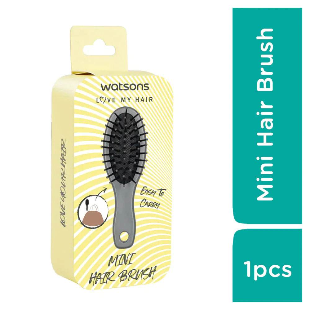 Lược Chải Tóc Watsons Mini Hair Brush 1 Cái (Giao màu ngẫu nhiên)