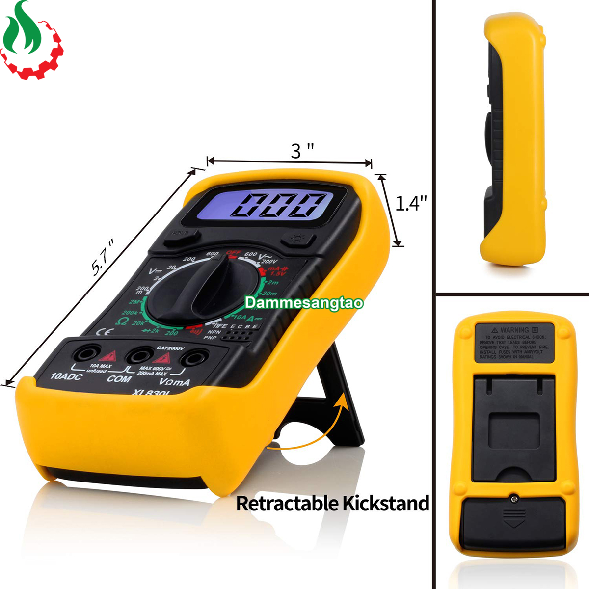 Đồng hồ đo vạn năng vom XL830L